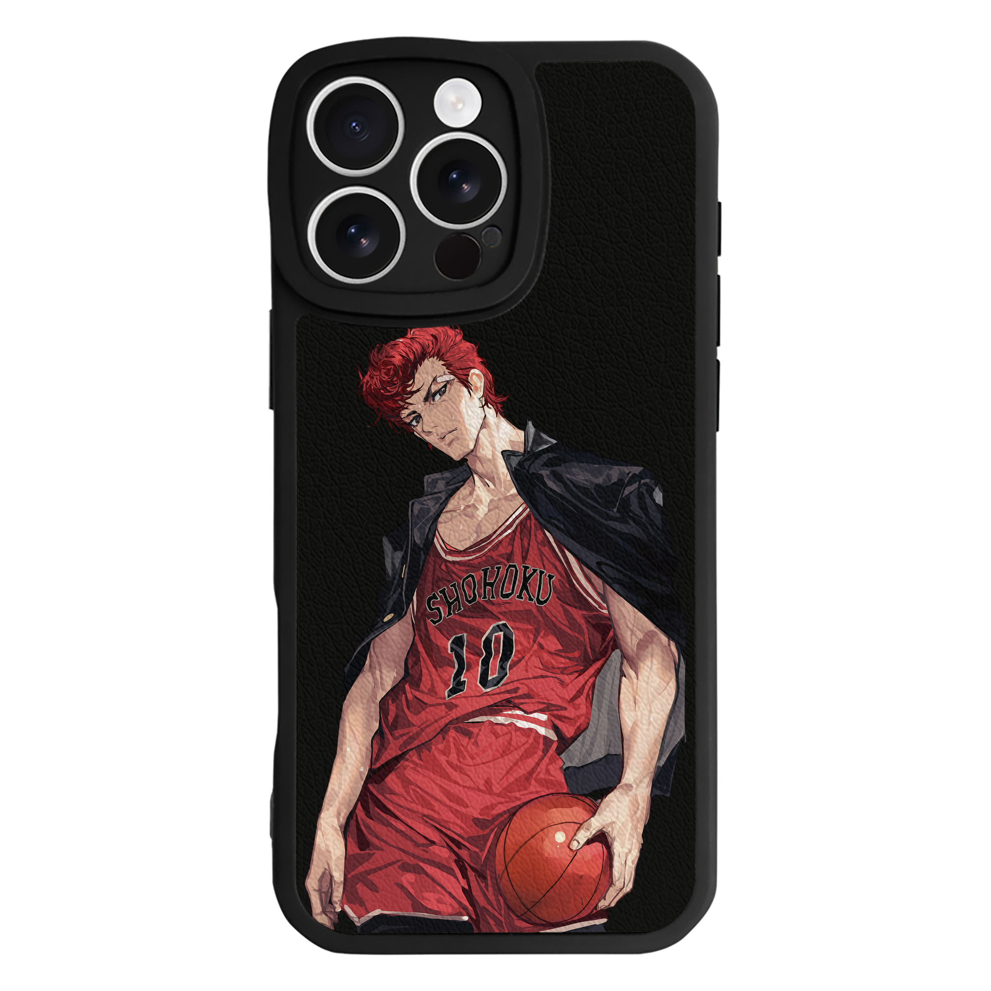 （画像用） SLAM DUNK／スラムダンク 【iPhone 16シリーズ対応】シリコンスマホケース（レザー調） 材質：シリコン